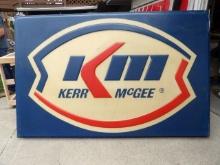 KM Kerr McGee Insert Sign