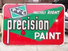 PPC Precisely Right Precision Paint Sign
