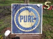 Pure Gasoline Reflective Sign