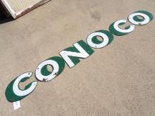 Conoco Gasoline Porc. Truck Letters