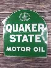 Quaker State Tombstone Motor Oil Sign