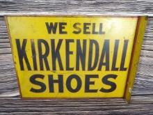 Kirkendall Shoes Flange Sign