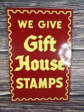 Gift House Stamps Flange Sign