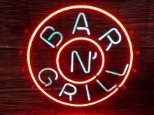Bar N' Grill Neon Sign