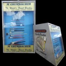Grumbacher Quality Brushes  Paintbrush Store Display