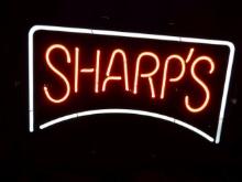 Sharp's Beer Neon Sign