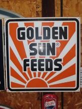 Golden Sun Feed Sign