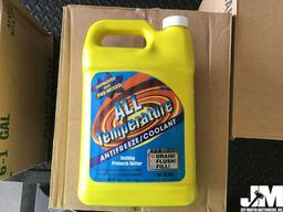QTY OF (6) 1 GAL BOTTLES OF ALL TEMPERATURE ANTIFREEZE/COOLANT