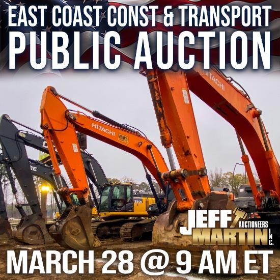 RING 2 EAST COAST CONST & TRANSPORTATION AUCTION