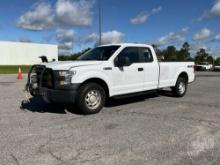 2016 FORD F-150 XL EXTENDED CAB 4X4 PICKUP VIN: 1FTEX1EFXGKD19070