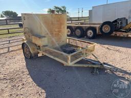 4 FT 8 IN. X 8 FT S/A SMOKER UTILITY TRAILER