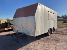 16 FT T/A ENCLOSED TRAILER