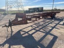 2000 TERRY'S TRAILERS 32 FT T/A POLE TRAILER VIN: 1T9US3229YT227428