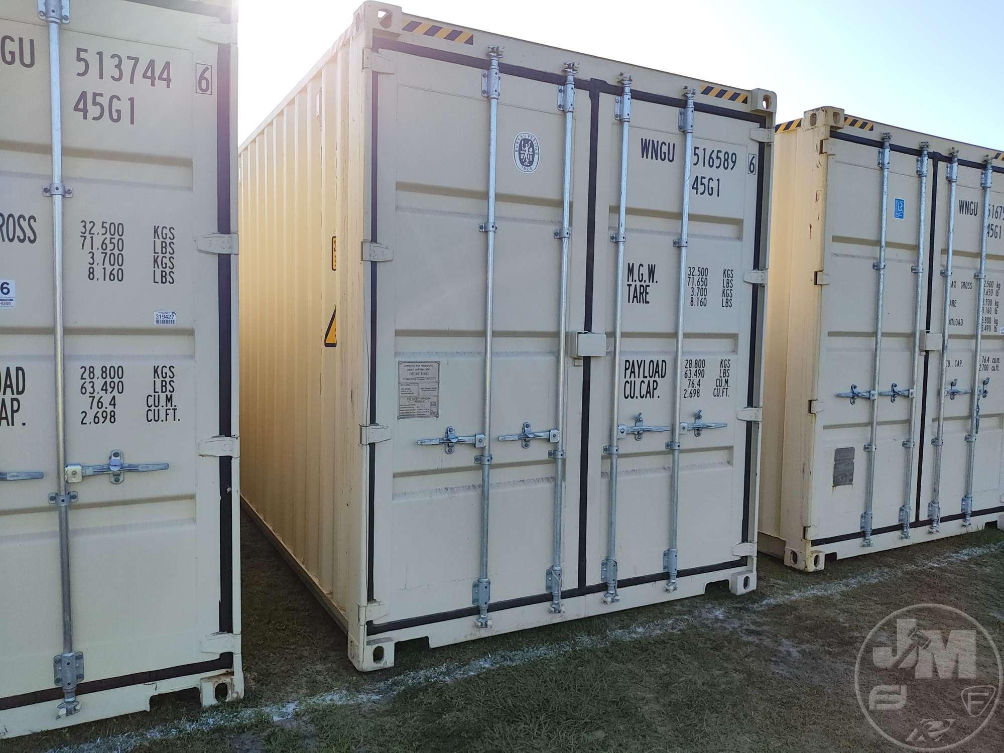 2022 WNG CONTAINER  40' CONTAINER SN: WNGU5165896