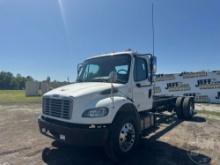 2018 FREIGHTLINER M2 SINGLE AXLE VIN: 3ALACWFC9JDJR3603 CAB & CHASSIS