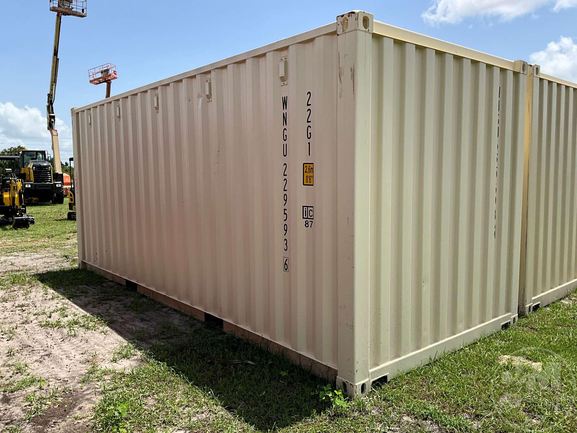 2023 WNG CONTAINER 20' CONTAINER SN: WNGU2295936