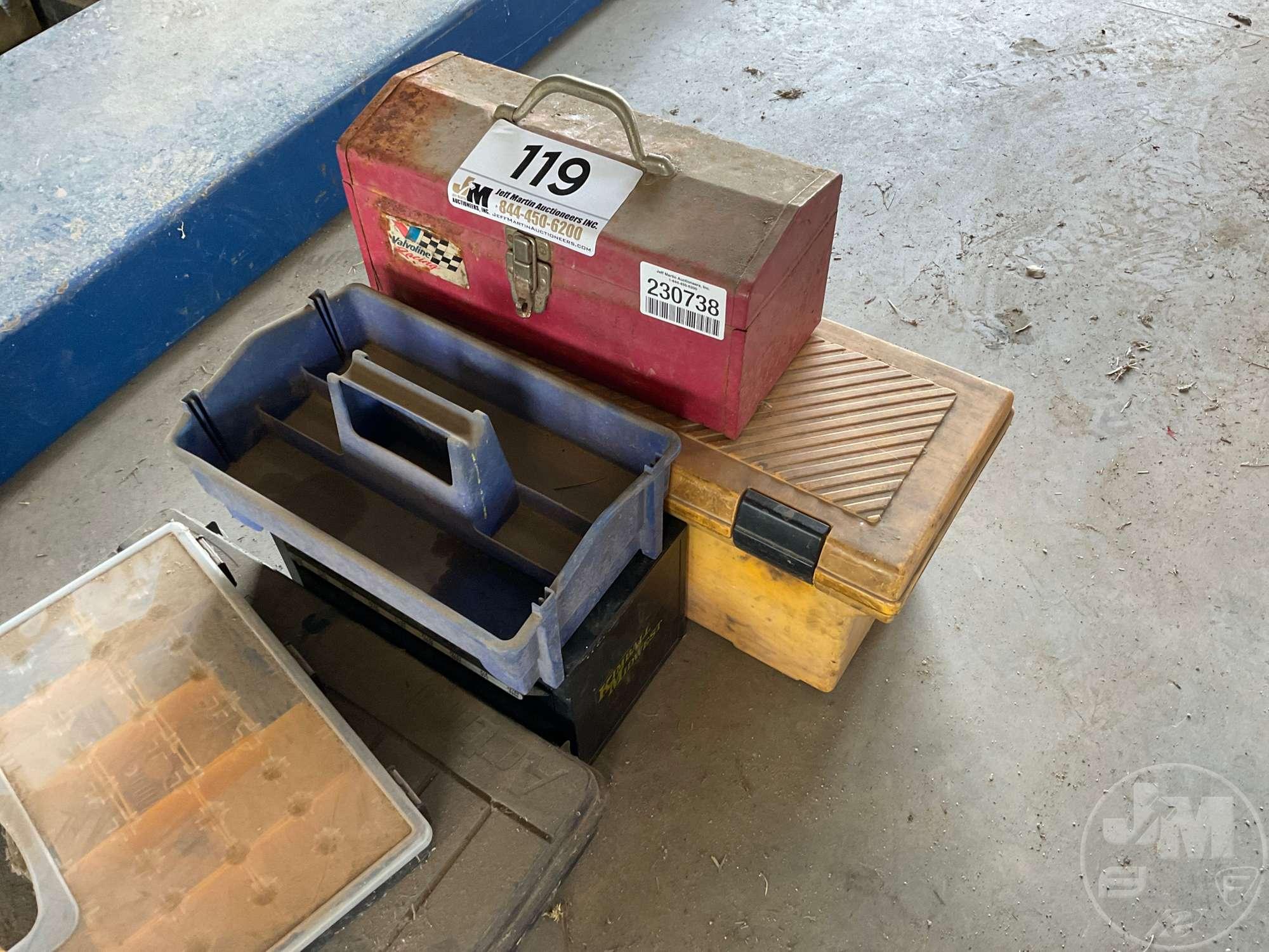 QTY OF TOOLBOXES