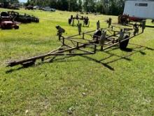 IRRIGATION PIPE TRAILER, PULL TYPE, S/A, SPRING SUSPENSION