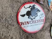 “......WINCHESTER”...... METAL SIGN