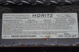2022 Moritz Flatbed Equipment Trailer*