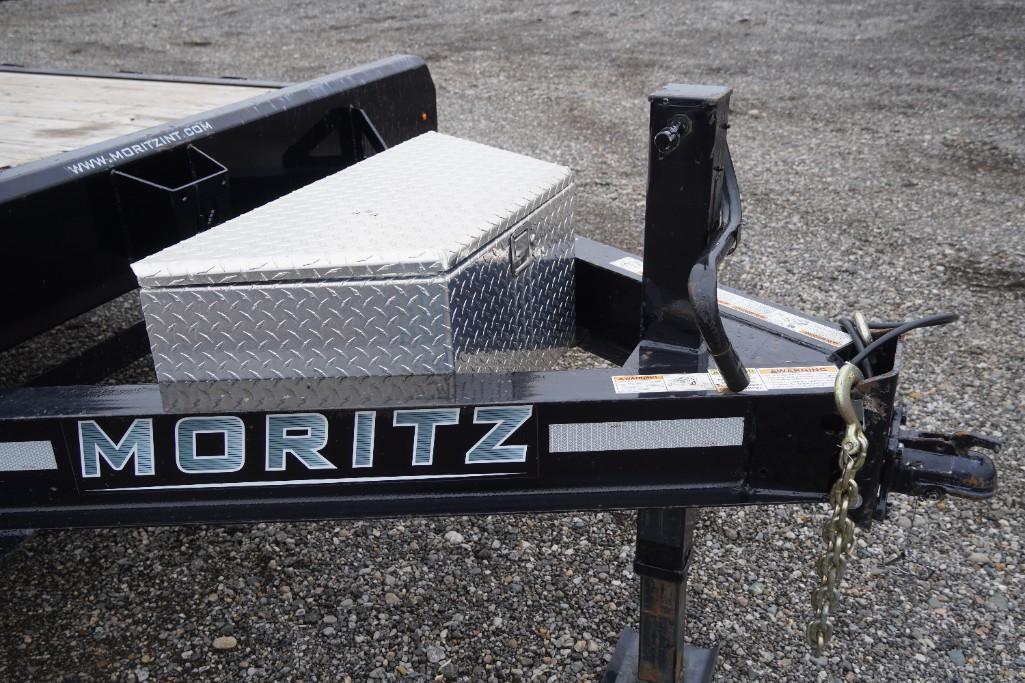 2022 Moritz Flatbed Equipment Trailer*