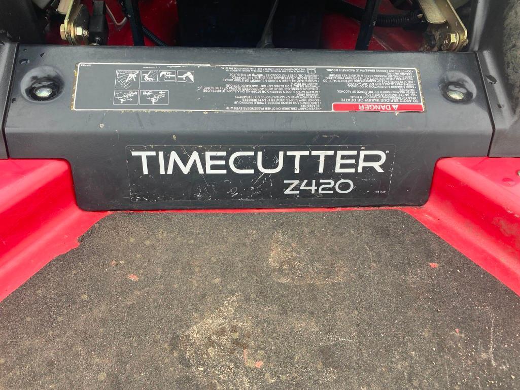Toro Timecutter Z420 Zero Turn Mower