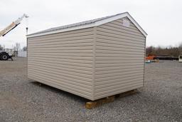 New 10' x 16' Vinyl Shed