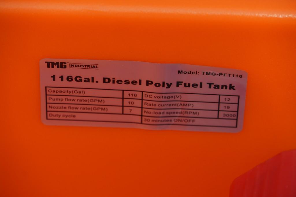 New TMG-DFT116 Diesel Poly Fuel Tank