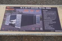 New TMG-MS1020A Metal Shed Garage
