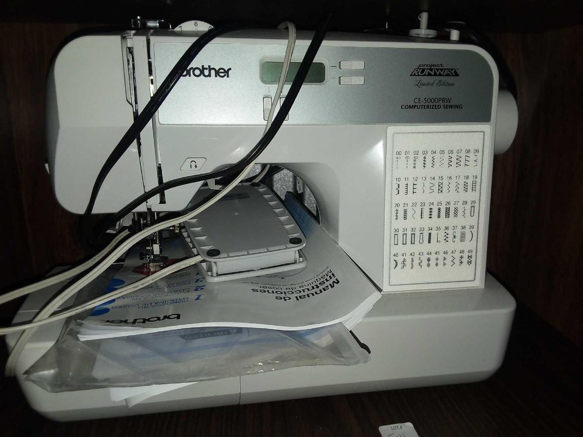BROTHER Project Runway Limited Edition Sewing Machine with Digital Read-Out