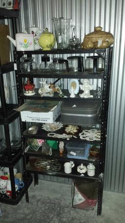 Sturdy Metal Shelving Unit with 7 Shelves