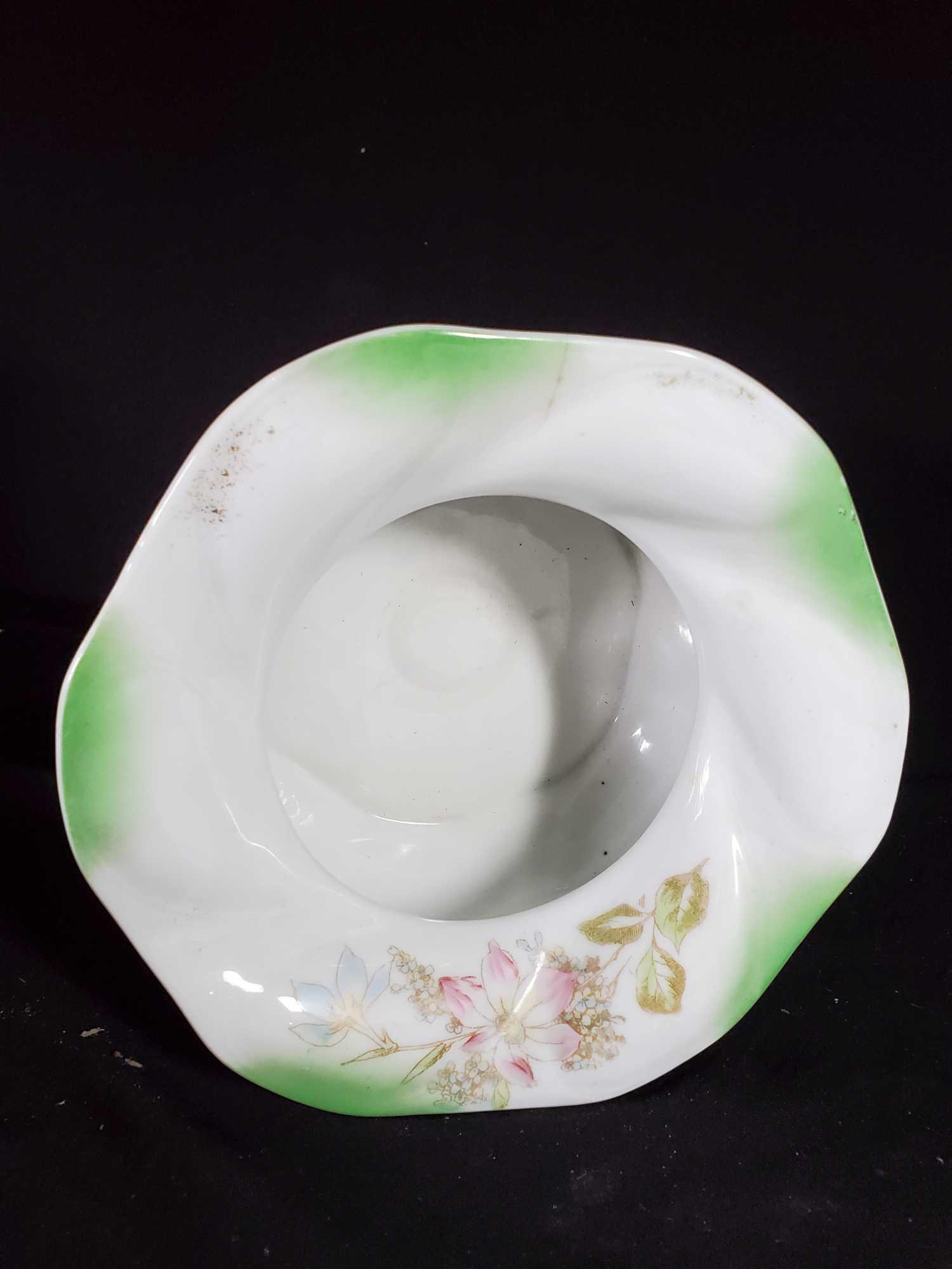 Victorian ANTIQUE porcelain chamber pot, LS&S Carlsbad, Austria