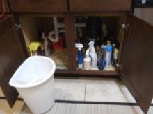 Under The Sink Kitchen Cleaning Grouping