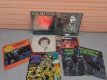 COLLECTIONS including SEALED NEIL DIAMOND, and Halloween LP VINYL ALBUMS