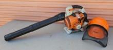 STIHL - PROTECTIVE HAT AND BLOWER