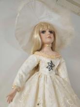DUCK HOUSE HEIRLOOM PORCELAIN DOLL,BRIDE, LIMITED EDITION