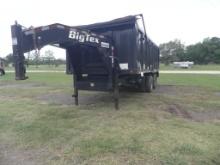 2017 Big Tex GN dump trailer