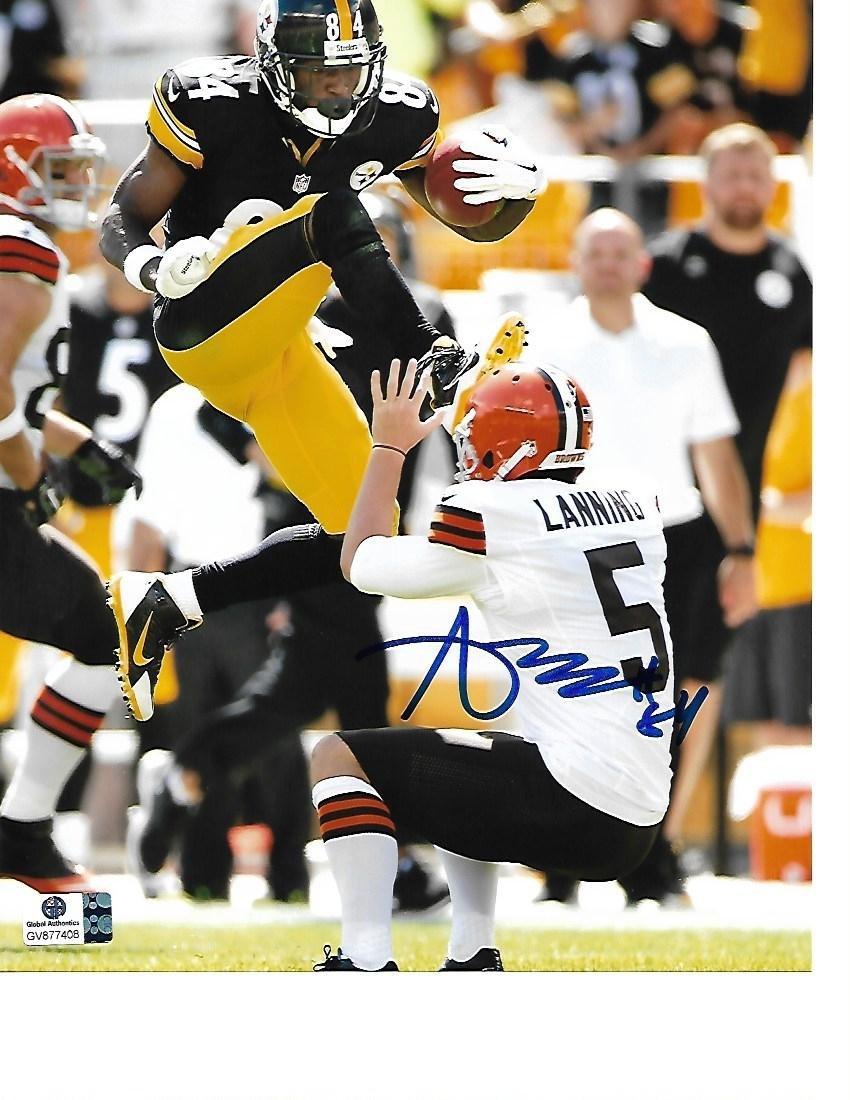 Antonio Brown Pittsburgh Steelers Autographed 8x10 Photo Stomp Pic w/GA coa