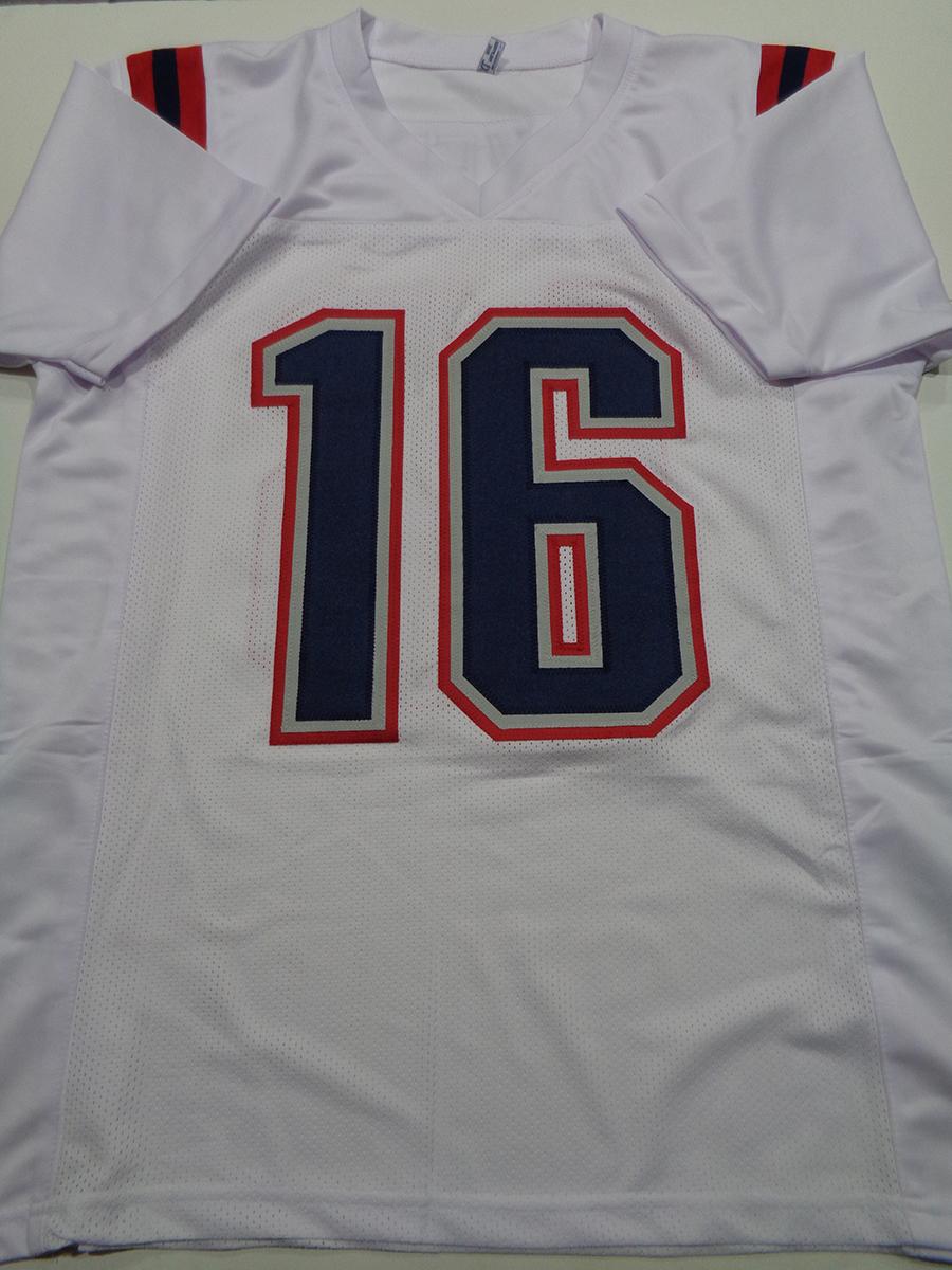 Jakobi Meyers New England Patriots Autographed Custom Football Style Jersey JSA W coa