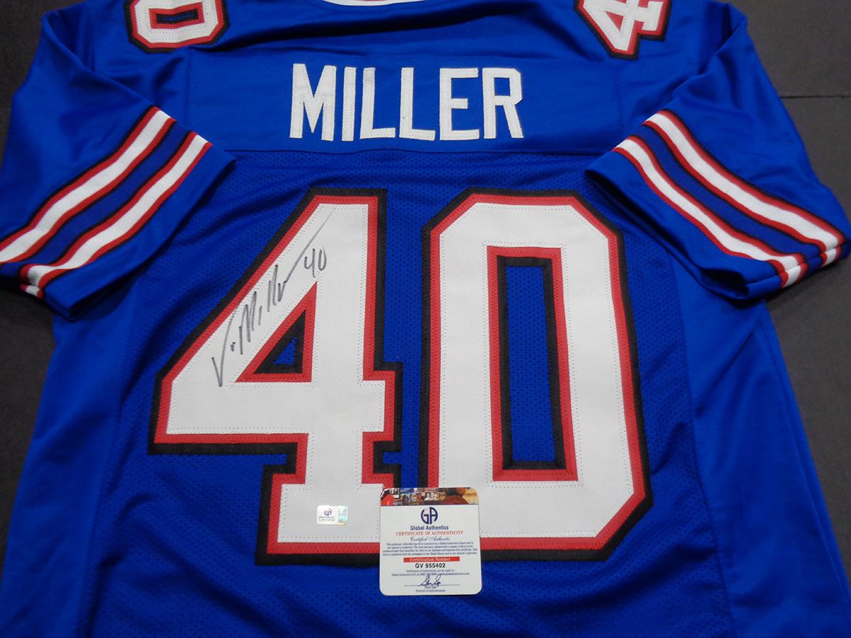 Von Miller Buffalo Bills Autographed Custom Football Jersey GA coa