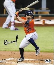 Jose Altuve Houston Astros Autographed 8x10 Photo GA coa