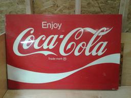 Enjoy Coke Coca-Cola Metal Sign