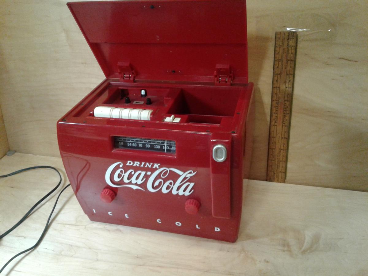 Coca-Cola Fridge Radio & Cassette Player