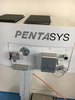 Fritz Ruck Ophthalmologische System Pentasys with Approx 18 Boxes of 20 Fritz Ruck Phaco Set 15/3A