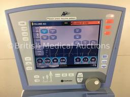 Carefusion Avea Ventilator Model 17210-09 Version 4.6B with Hoses (Powers Up with "Device Error"