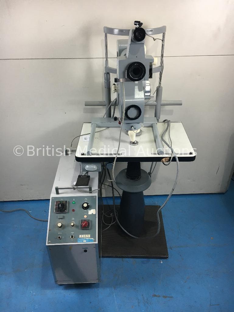 Zeiss Retinal Camera on Stand with Zeiss Power Supply (Powers Up - Incomplete)