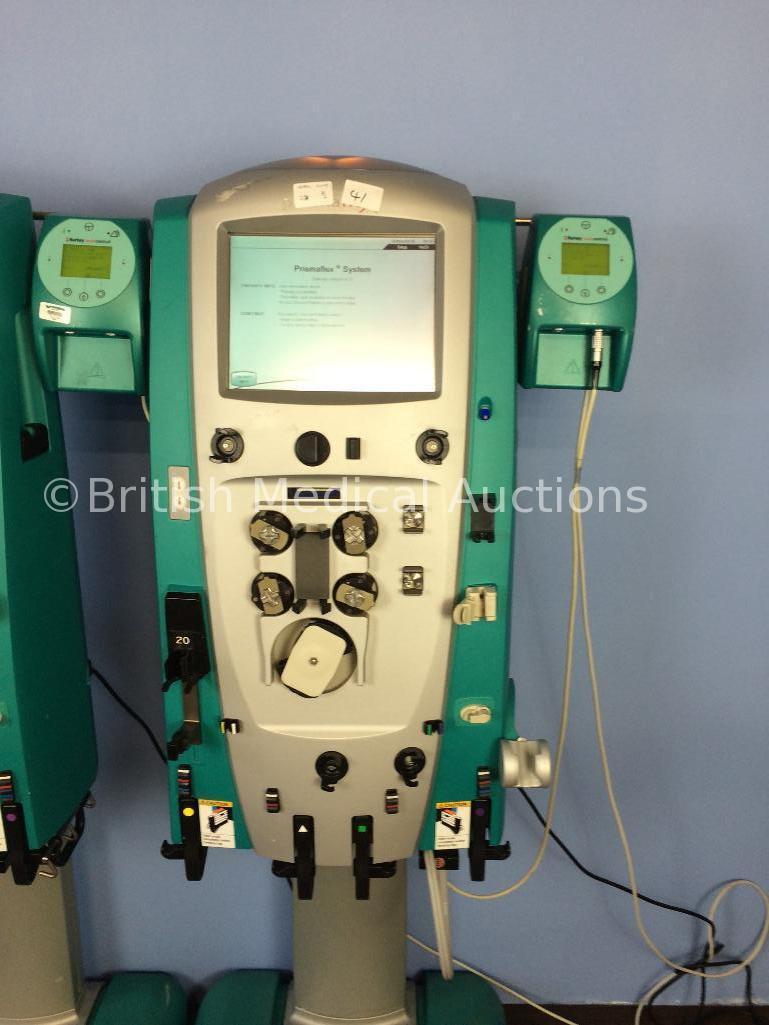 2 x Gambro Prismaflex Dialysis Machines with Barkey Auto Control Units. Manufactured 2006, Software