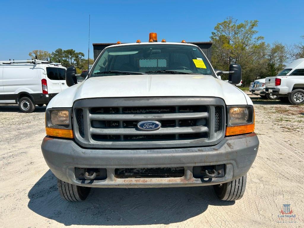 1999 Ford F-550 Flat Bed Truck, VIN # 1FDAF57S2XEE05910