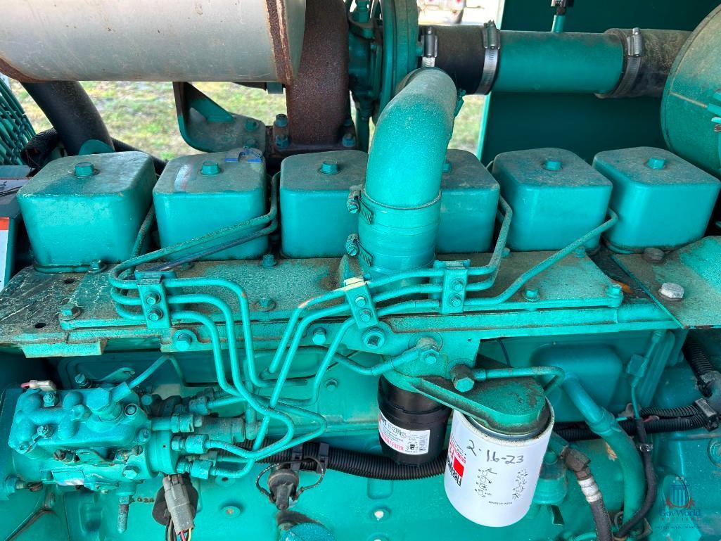 Onan Cummins Diesel Standby Generator, Model:80DGDA, SER# D960602622