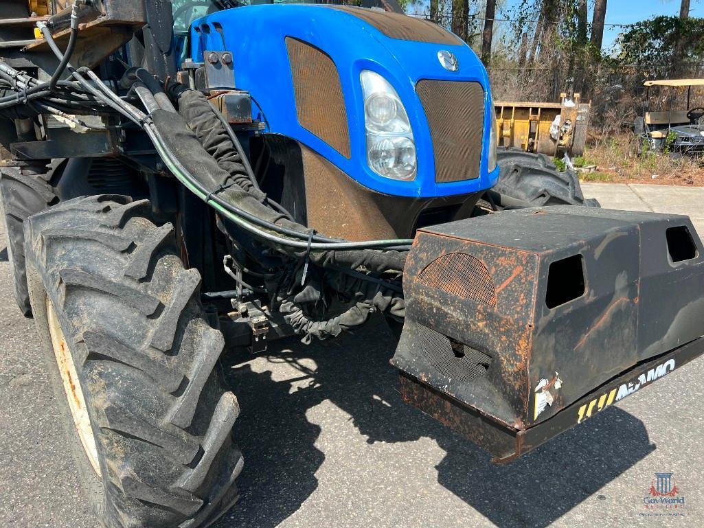 2016 NEW HOLLAND T56.120 TRACTOR MOWING UNIT; SN:NT01469M